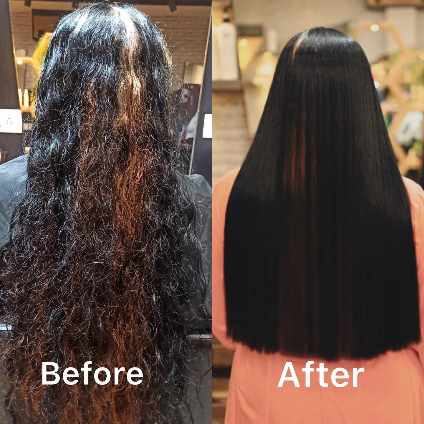 Intensive Hair Care Treatment Results