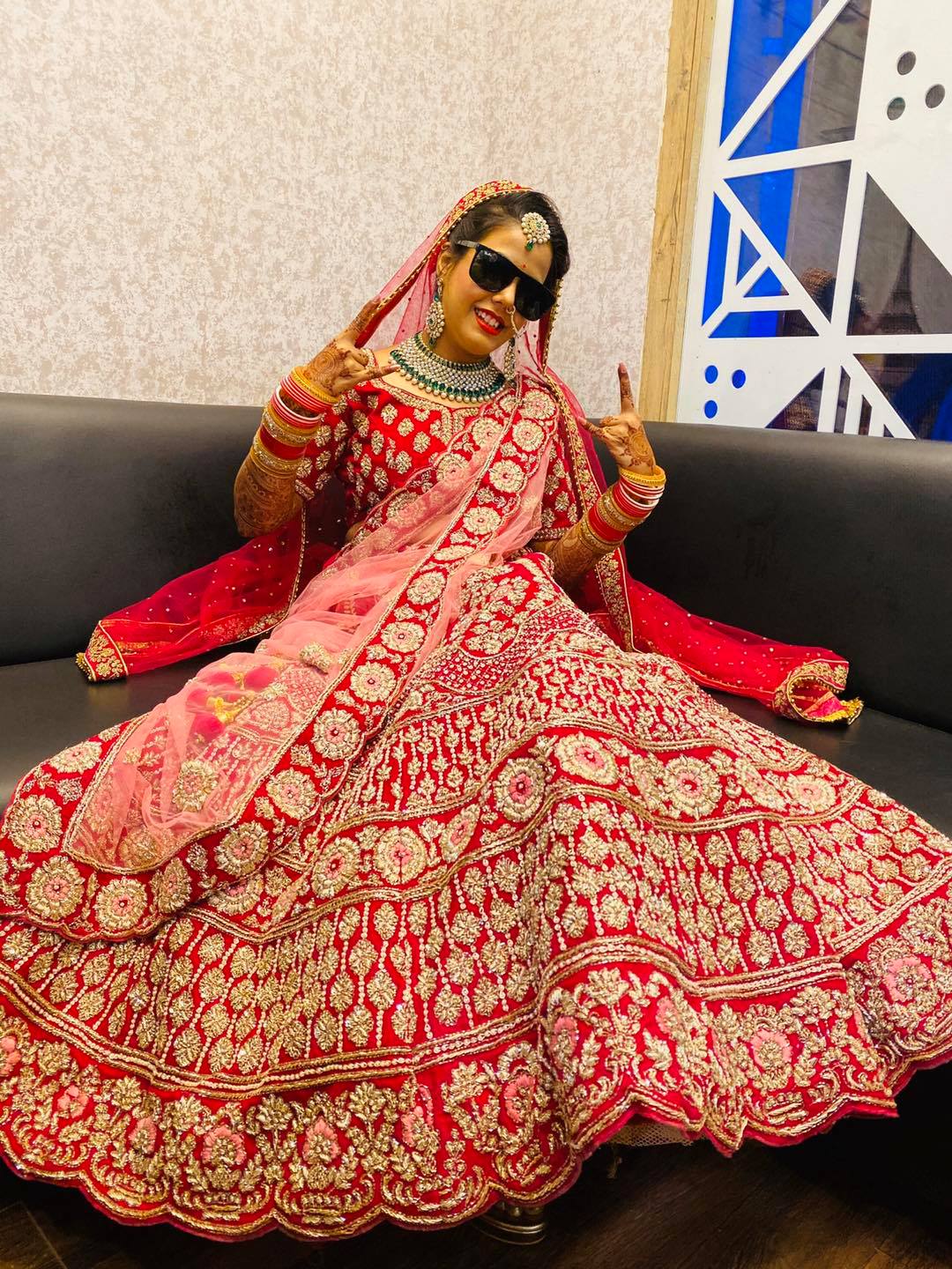 Bridal Makeup for Engagement, Wedding & Reception