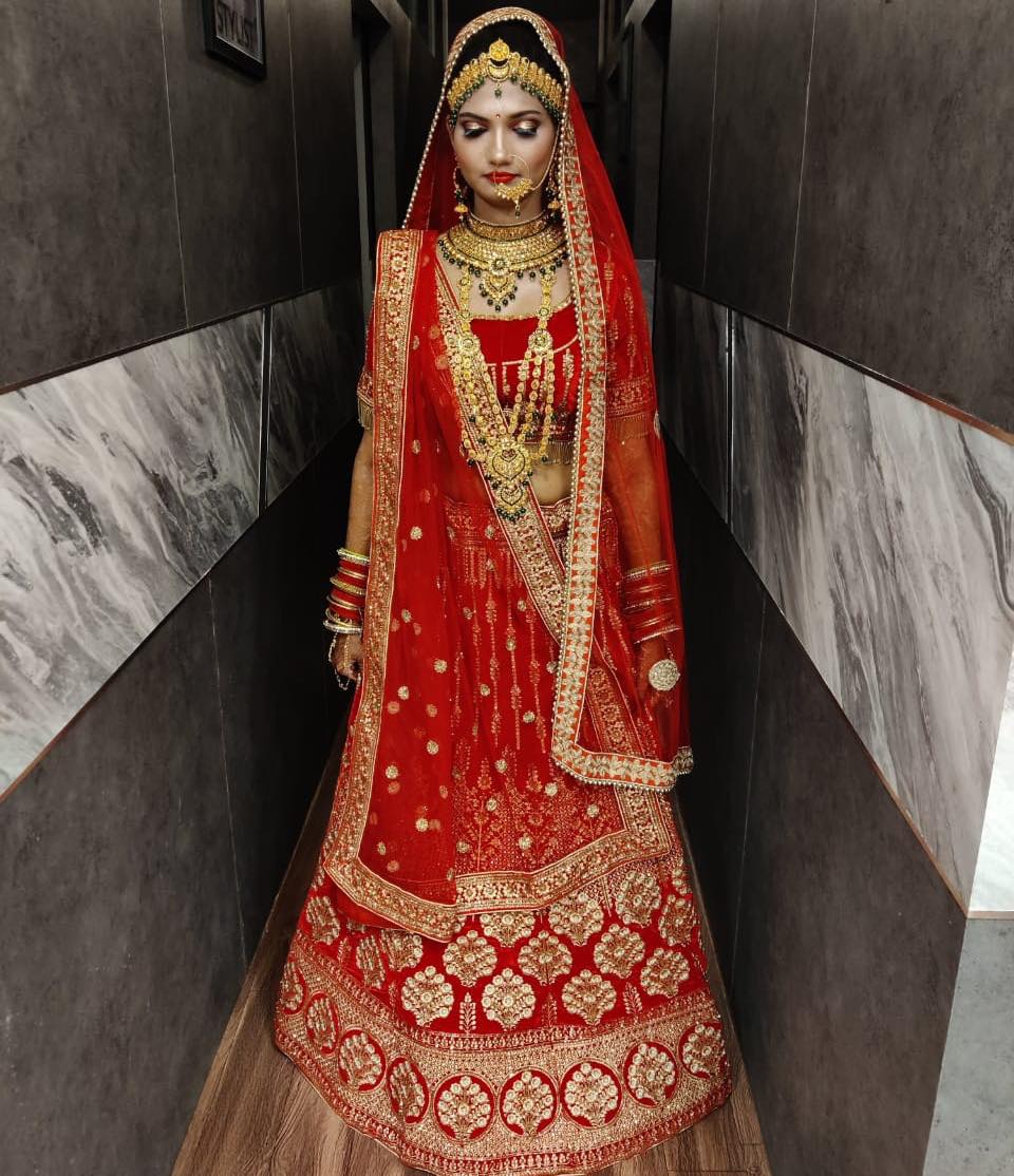 Royal Bridal Makeup Look by Orphic Salon