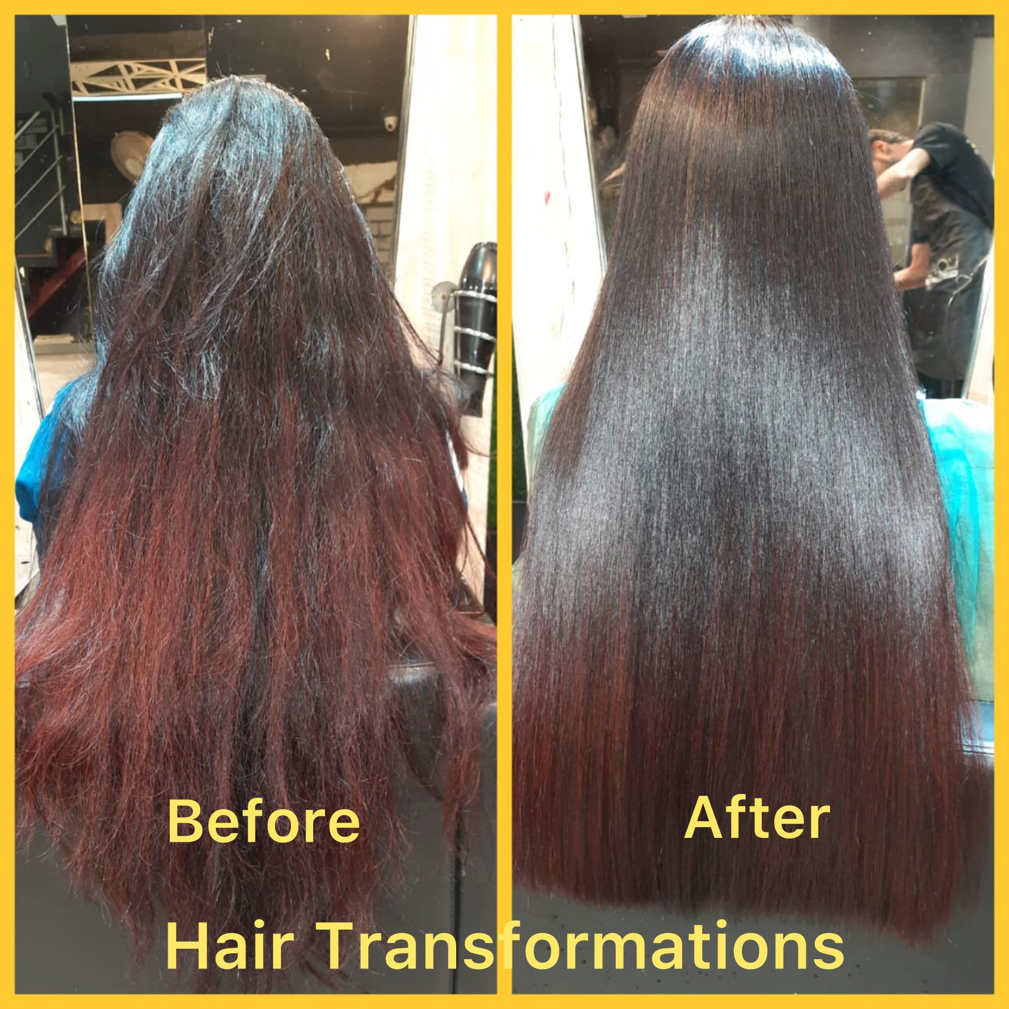 Advanced Hair Treatment Results by Orphic Salon