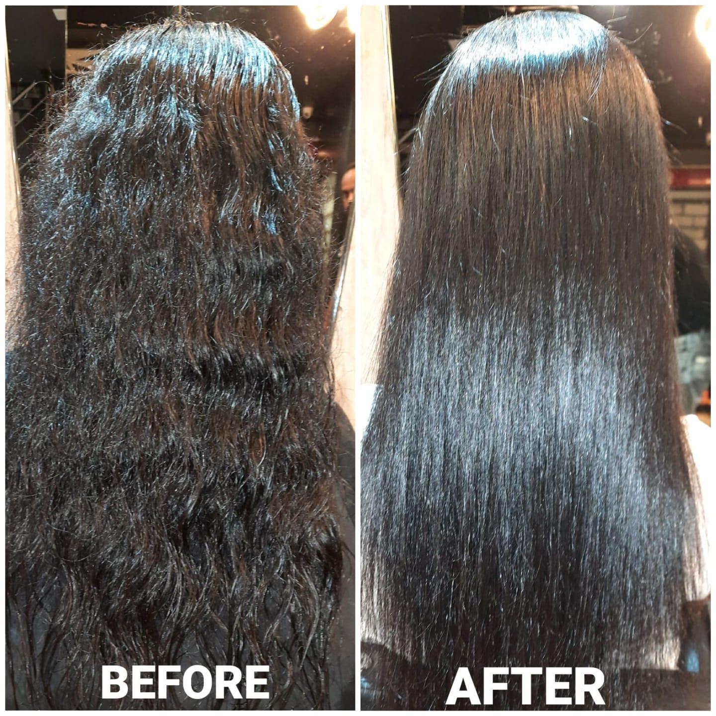 Professional Hair Treatment Transformation