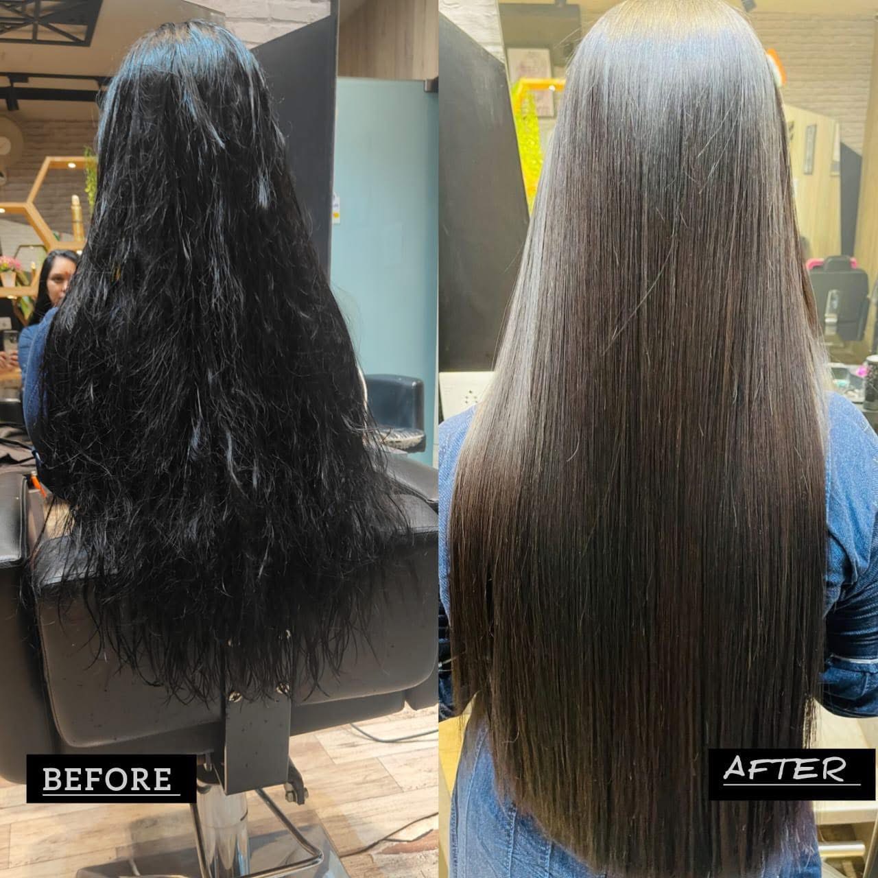 Expert Hair Treatment Results at Orphic Salon