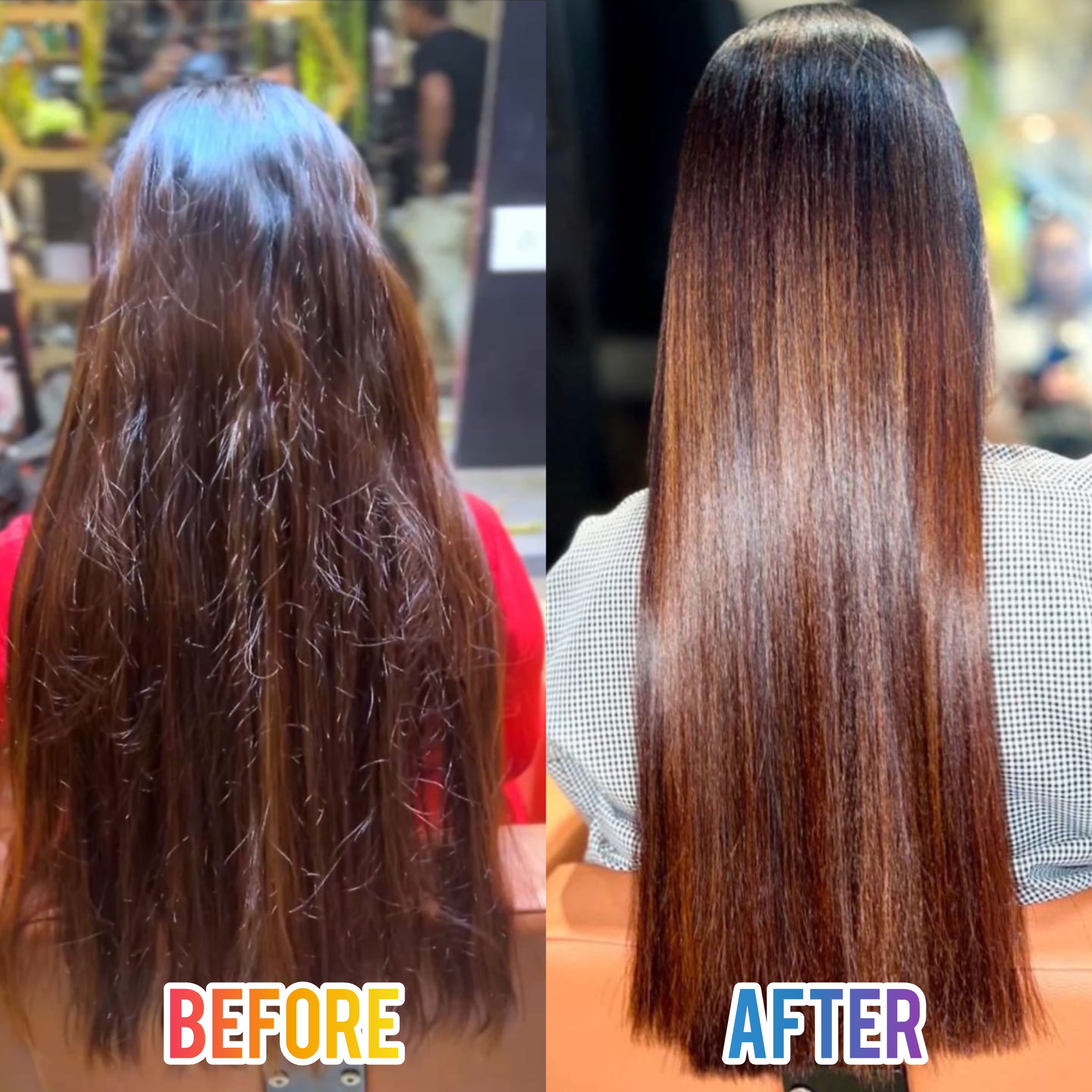 Deep Nourishing Hair Treatment Results